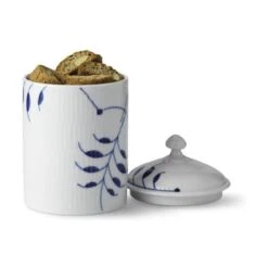 Royal Copenhagen Blå Mega Riflet Krukke M. Låg -Royal Copenhagen 3990 02952fc8 1107 436f 905b 4e07ad427c04