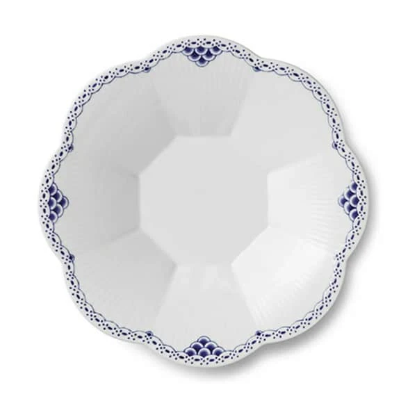 Royal Copenhagen Prinsesse Kantet Skål 3 Royal Copenhagen Prinsesse Kantet Skål