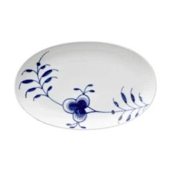 Royal Copenhagen Blå Mega Riflet Asiet