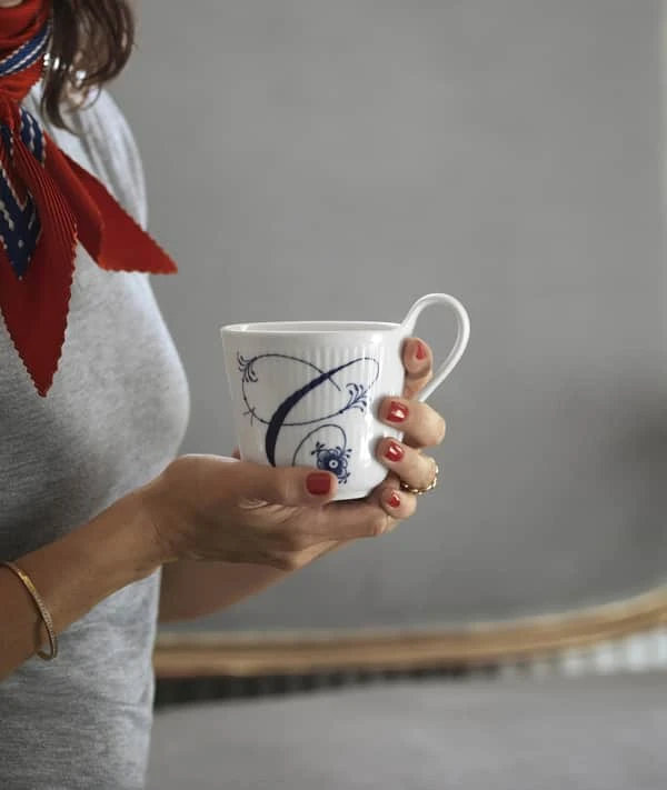 Royal Copenhagen Alfabet Kollektion Højhankskop - C 4 Royal Copenhagen Alfabet Kollektion Højhankskop - C - Billede 2