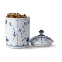 Royal Copenhagen Musselmalet Riflet Krukke M. Låg -Royal Copenhagen 3990 328c5d48 db56 4fa7 88a4 916e90b9ce91