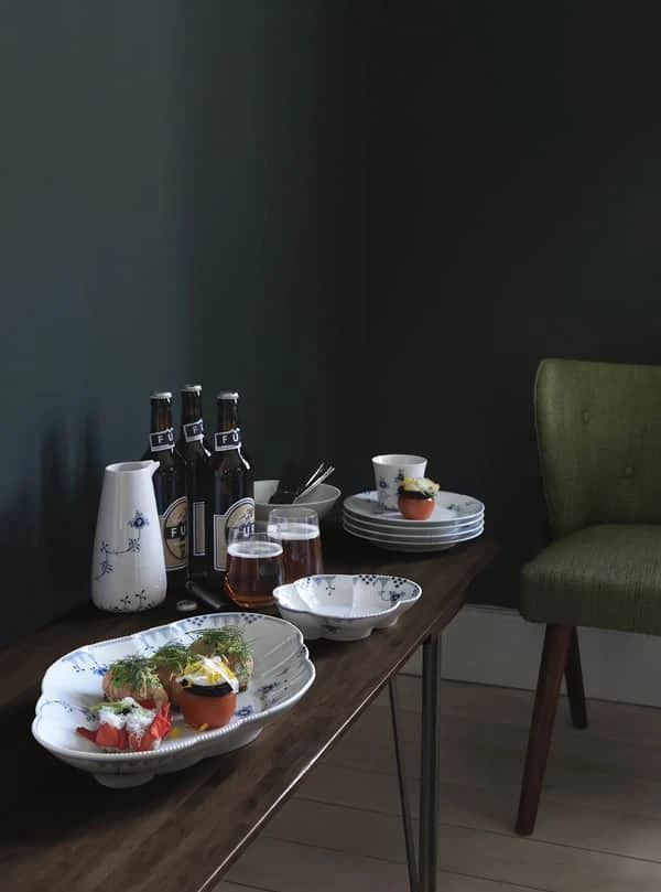 Royal Copenhagen Blå Elements Desserttallerken 5 Royal Copenhagen Blå Elements Desserttallerken - Billede 3