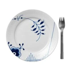 Royal Copenhagen Blå Mega Riflet Desserttallerken #2 10 Royal Copenhagen Blå Mega Riflet Desserttallerken #2 -Royal Copenhagen 3990 3fae29c6 c2c0 49b1 8591 7d5688d78107