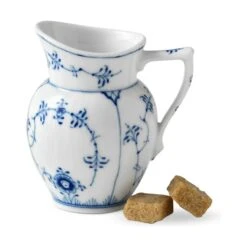 Royal Copenhagen Musselmalet Riflet Flødekande