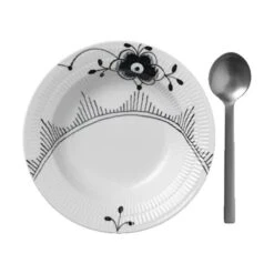 Royal Copenhagen Sort Mega Riflet Dyb Tallerken #1 -Royal Copenhagen 3990 6bfdcbe7 3b73 4cbe b8ba 40a566d8779b