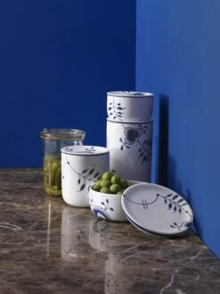 Royal Copenhagen Blå Mega Riflet Opbevaringskrukke M. Låg -Royal Copenhagen 3990 70b82f65 bcc6 46f1 a088 506338564a3e
