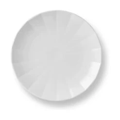 Royal Copenhagen Hvid Facet Tallerken