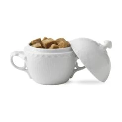 Royal Copenhagen Hvid Halvblonde Sukkerskål -Royal Copenhagen 3990 7320a712 409f 4d93 8004 0bd0d3c1bf80