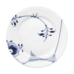 Royal Copenhagen Blå Mega Riflet Frokosttallerken #2