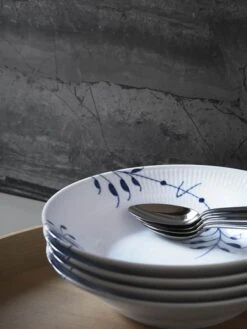 Royal Copenhagen Blå Mega Riflet Dyb Tallerken -Royal Copenhagen 3990 7c1d5d0f 41c9 46db a824 2553796af994