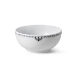 Royal Copenhagen Sort Riflet Blonde Skål