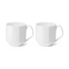 Royal Copenhagen Hvid Facet Krus - 2 Stk. -Royal Copenhagen 3990 8d811c70 d93a 4265 9d39 1b24df79ee66