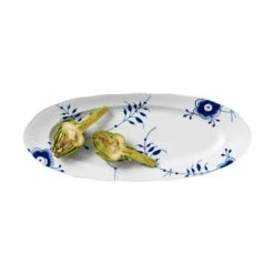 Royal Copenhagen Blå Mega Riflet Fiskefad -Royal Copenhagen 3990 8d98b06b 12b4 4805 ac44 cc033bba4bd2