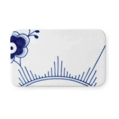 Royal Copenhagen Blå Mega Riflet Serveringsbræt