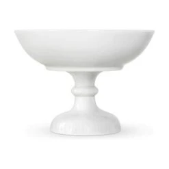 Royal Copenhagen Hvid Riflet Skål På Fod -Royal Copenhagen 3990 9d28e03d 1342 4cf6 920c eee4ef00bc8d