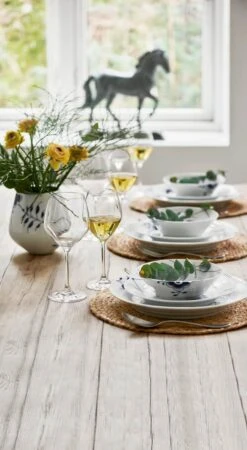 Royal Copenhagen Blå Mega Riflet Frokosttallerken #2 -Royal Copenhagen 3990 9d40864f 1c11 4b24 b3de 6a8ea91f30f6