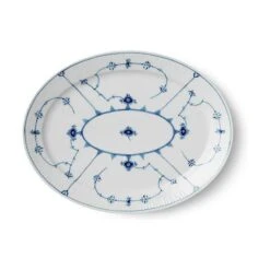 Royal Copenhagen Musselmalet Riflet Fad