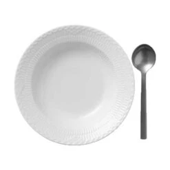 Royal Copenhagen Hvid Halvblonde Dyb Tallerken -Royal Copenhagen 3990 ae3e8a2a 5c97 4d13 ae7e 48c77114d88a