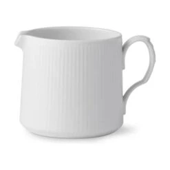 Royal Copenhagen Hvid Riflet Kande