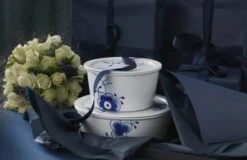 Royal Copenhagen Blå Mega Riflet Skål M. Låg -Royal Copenhagen 3990 c0bdaa78 742b 4e64 80eb 282be0809ac2