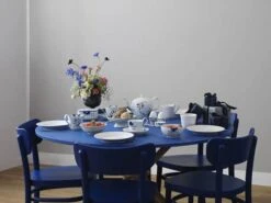 Royal Copenhagen Blå Mega Riflet Skål Med Fod -Royal Copenhagen 3990 cbcd3ac6 f391 4c92 a30a bc9f42fe65ed