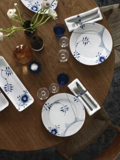 Royal Copenhagen Blå Mega Riflet Middagstallerken #8 -Royal Copenhagen 3990 d5596cd6 6688 44eb b40f 0d673074d600