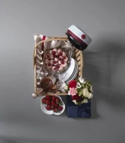 Royal Copenhagen Hvid Riflet Kagetallerken -Royal Copenhagen 3990 dc36beee 22a8 48d9 b8e5 fbfde7519b0a