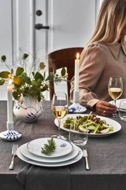 Royal Copenhagen Hvid Riflet Coupe Frokosttallerken -Royal Copenhagen 3990 e27cb3a2 1b95 4899 aa48 883e0c7e0141