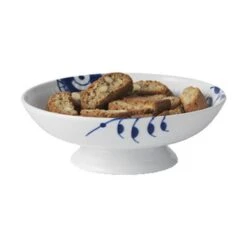 Royal Copenhagen Blå Mega Riflet Skål Med Fod -Royal Copenhagen 3990 e3a74301 fdcf 4b21 87dd 2a213a5add62