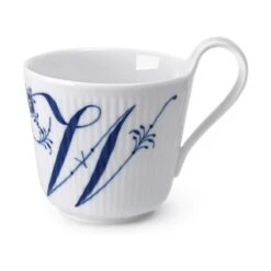 Royal Copenhagen Alfabet Kollektion Højhankskop - W