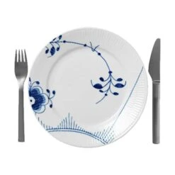 Royal Copenhagen Blå Mega Riflet Frokosttallerken #2 -Royal Copenhagen 3990 fc182a14 d9e9 4b76 8e12 c8770e361a07