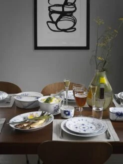 Royal Copenhagen Blå Mega Riflet Smørboks -Royal Copenhagen 3990 fe402224 7a9e 47a5 b009 5548410e236e